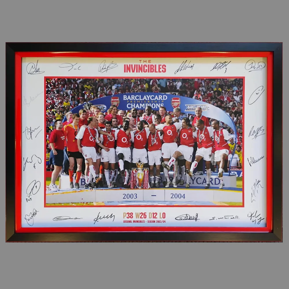 Where Can I Buy Authentic Arsenal Signed Memorabilia Online With Confidence