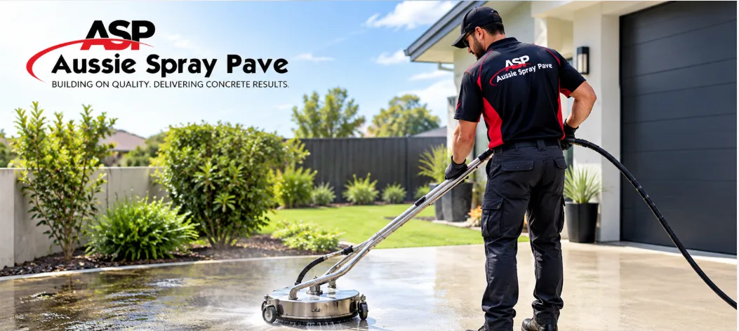 How High Pressure Acid Cleaning Helps Restore Stained Concrete Driveways in Perth