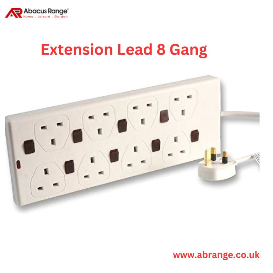 The Versatility and Benefits of an 8-Gang Extension Lead