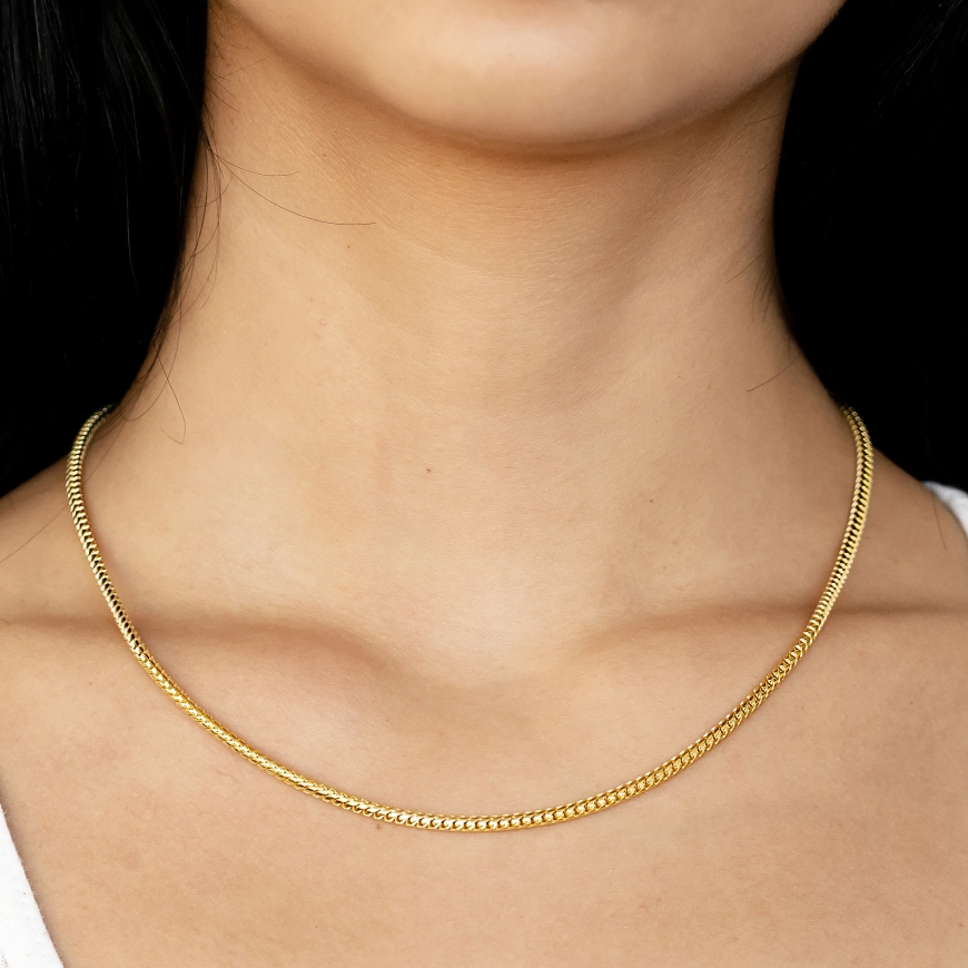 Lovebling - Unveil Elegance and Timeless Beauty with Our Hollow Gold Rope Chains for Women Online