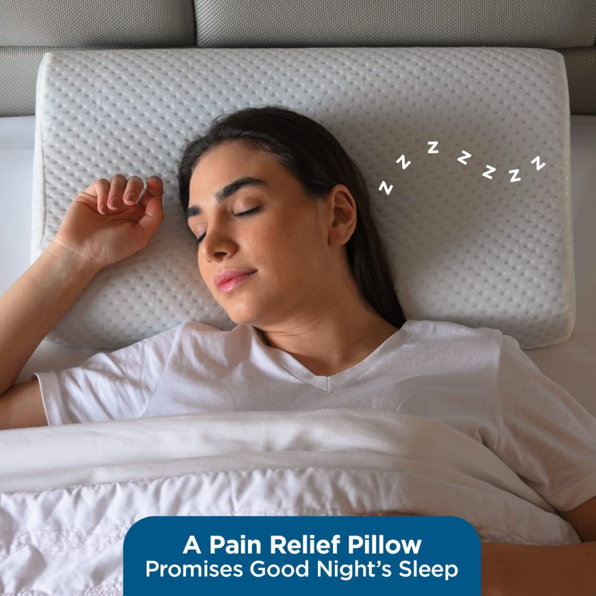 Cervical Memory Foam Pillow: Sleep in perfect harmony for restful nights