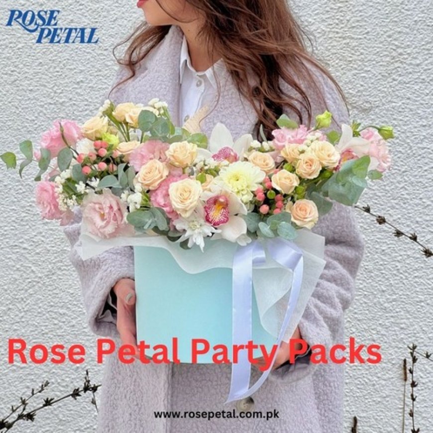 Enchanting Rose Petal Party Packs Sprinkle Magic of Roses
