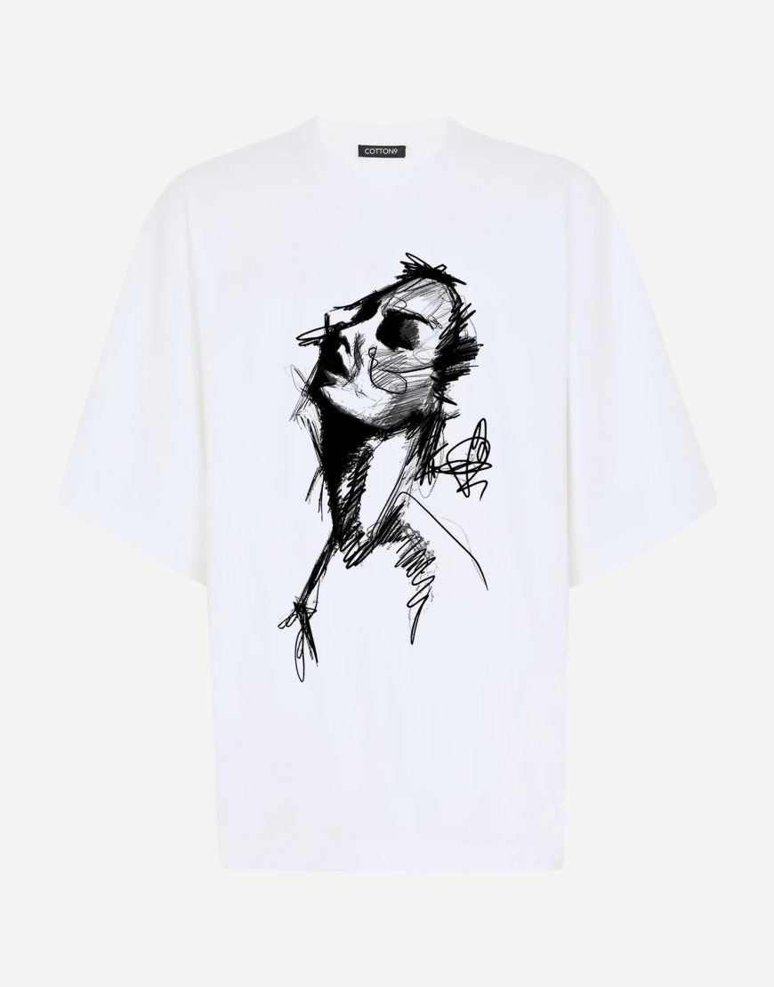 GRAPHIC PAINTED T-SHIRT