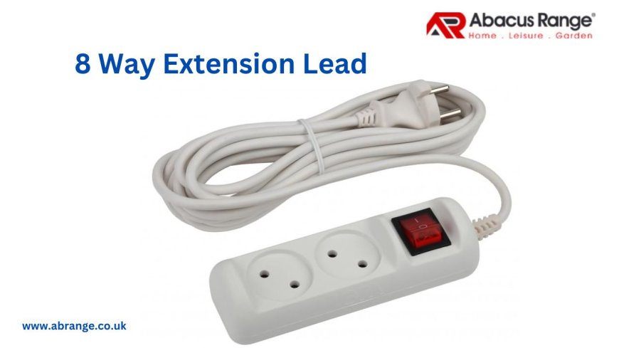 8-Way Extension Lead Ultimate Solution for Power Needs