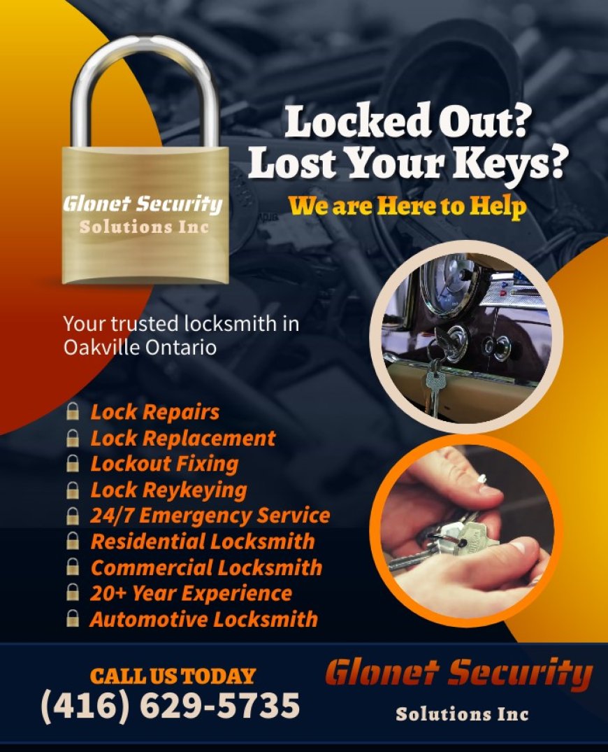 Lockout Services in Oakville Ontario