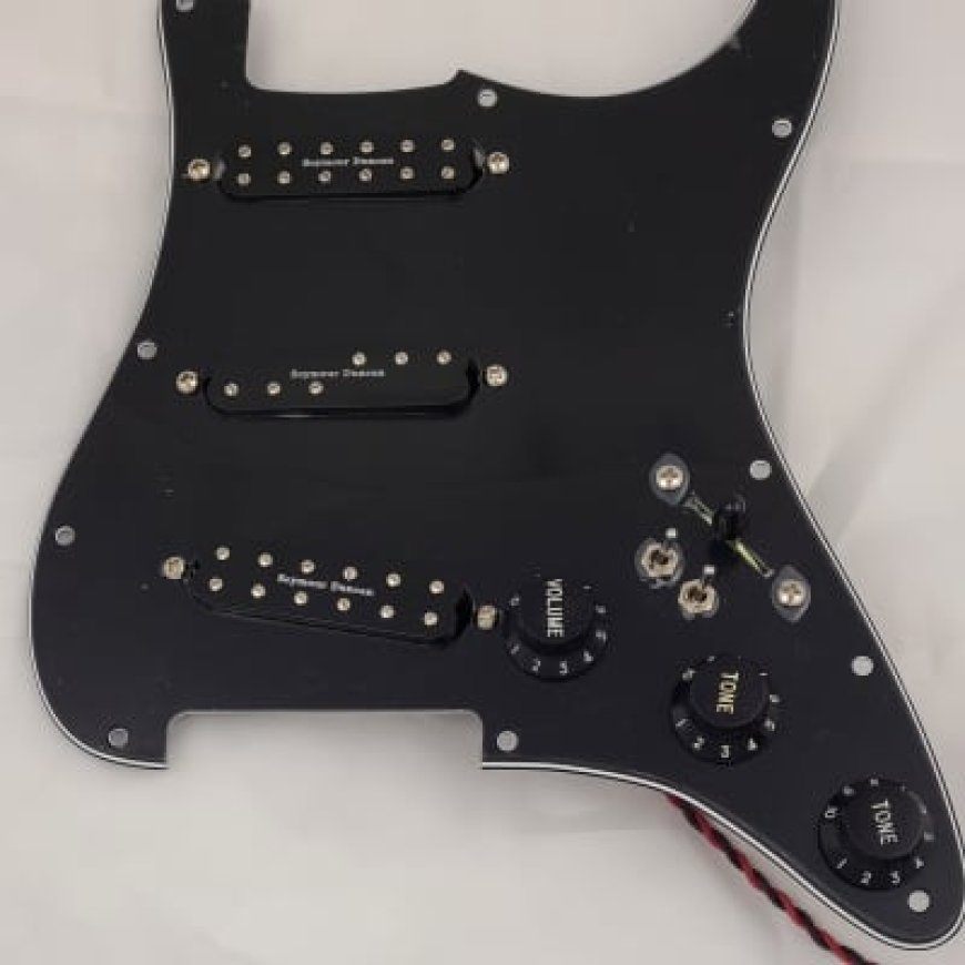 Elevate Your Guitar's Sound with Custom Loaded Pickguards from SolderX