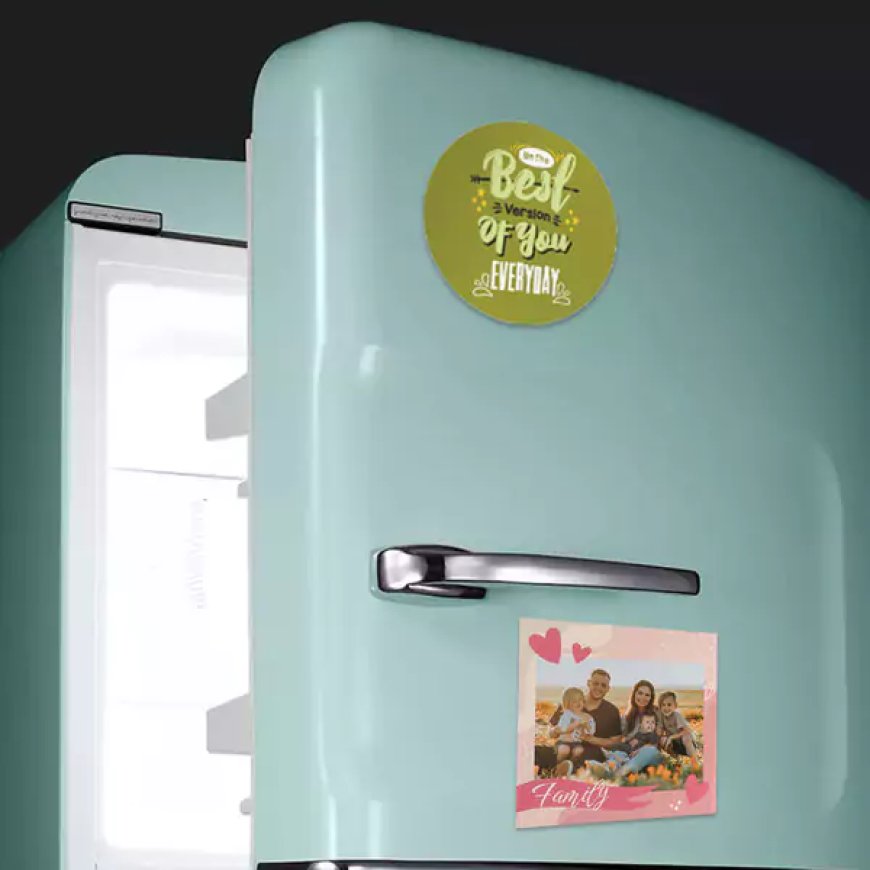 Photo fridge magnet - Display your favorite faces