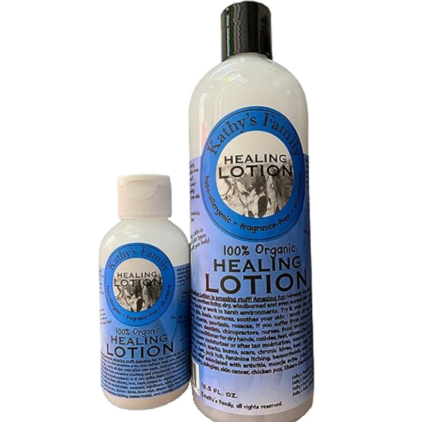 Experience Luxurious Hydration: Kathy's Family Healing Lotion - Your Non-Greasy Hand Cream Haven