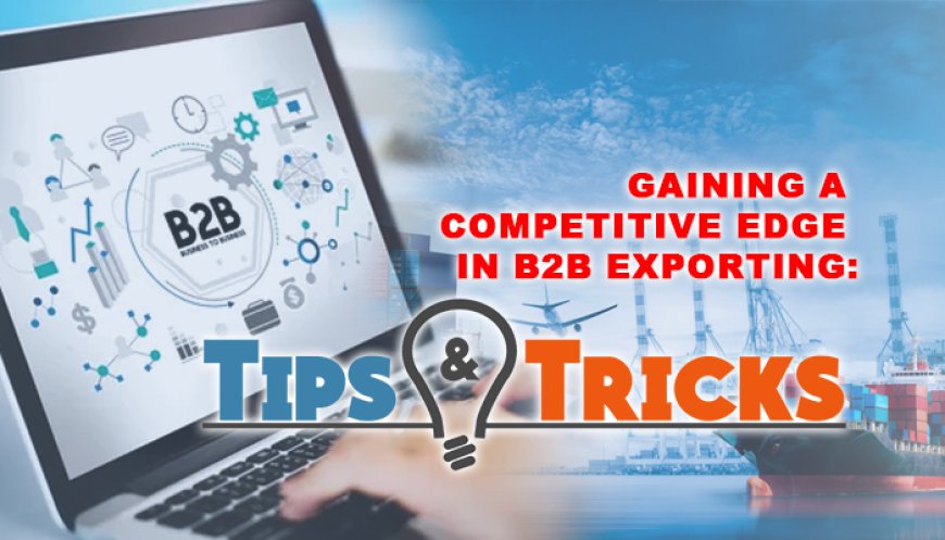 Gaining a Competitive Edge in B2B Exporting: Tips and Tricks