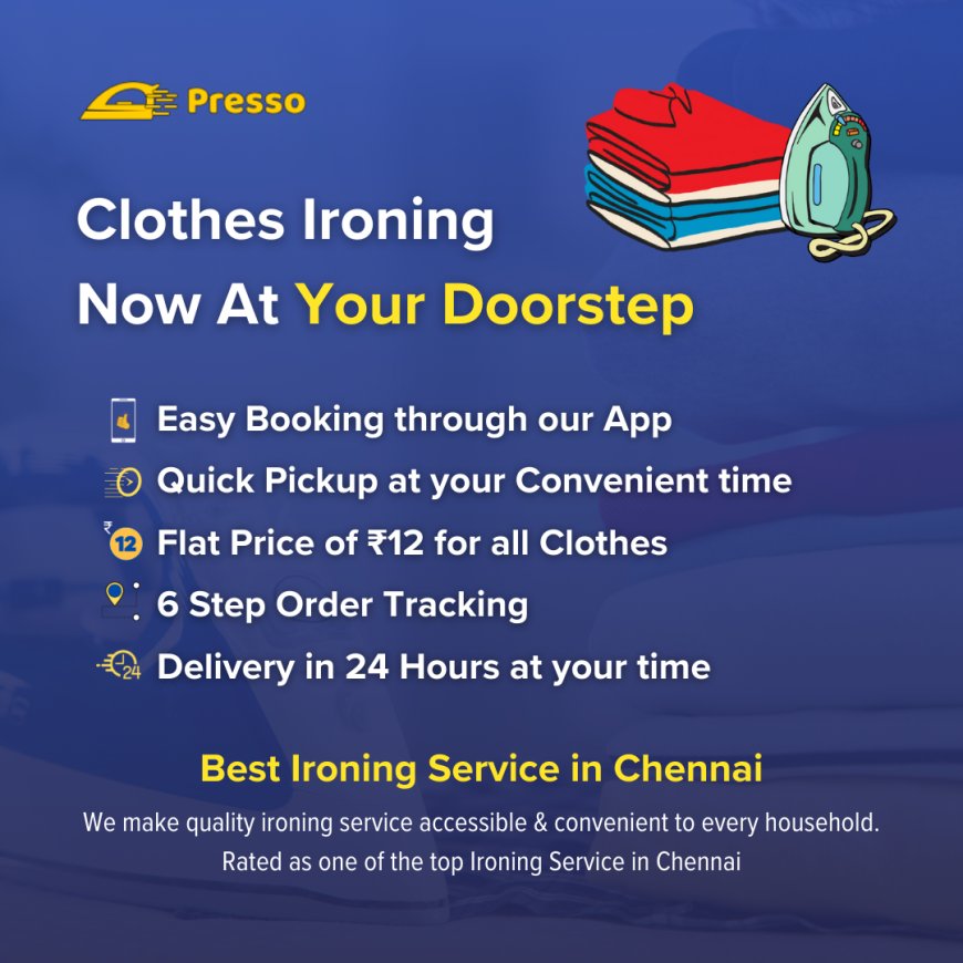 How to Choose the Best Ironing Service in Chennai?