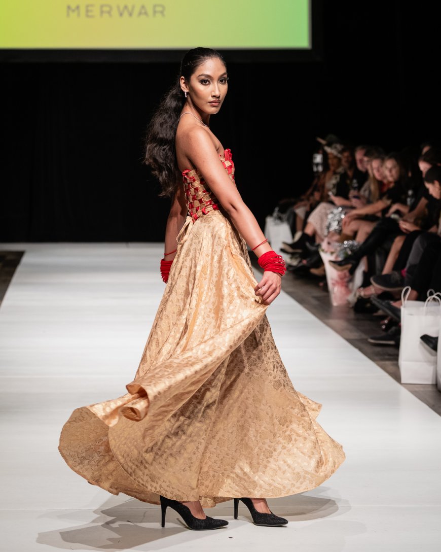 Elevate Your Style with Designer Gold Skirts for Women