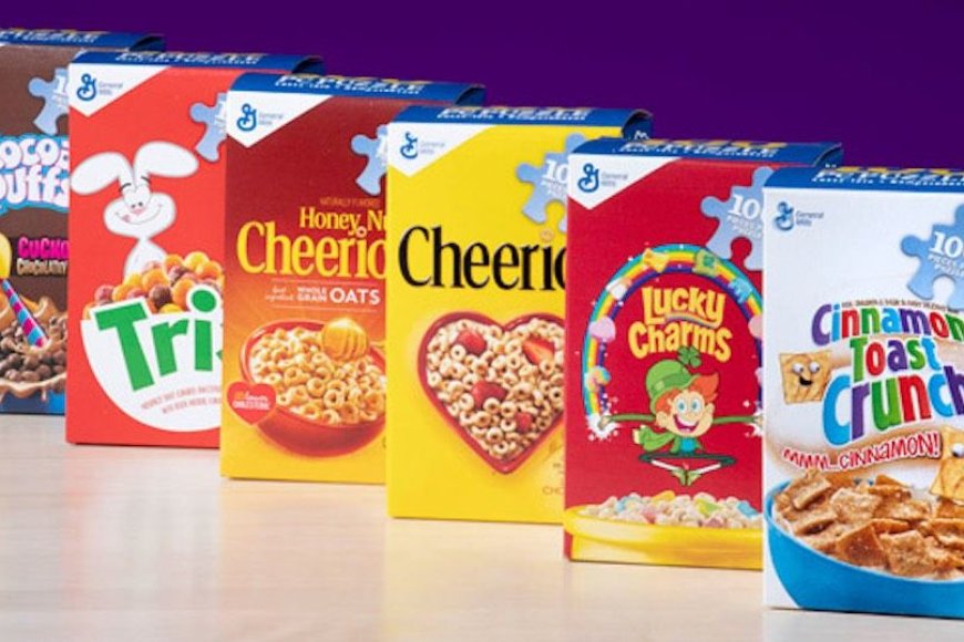 Magazine - customized cereal box