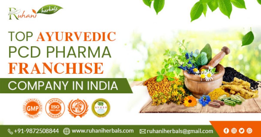 Exploring Ayurvedic PCD Companies in India: A Focus on Ruhani Herbals
