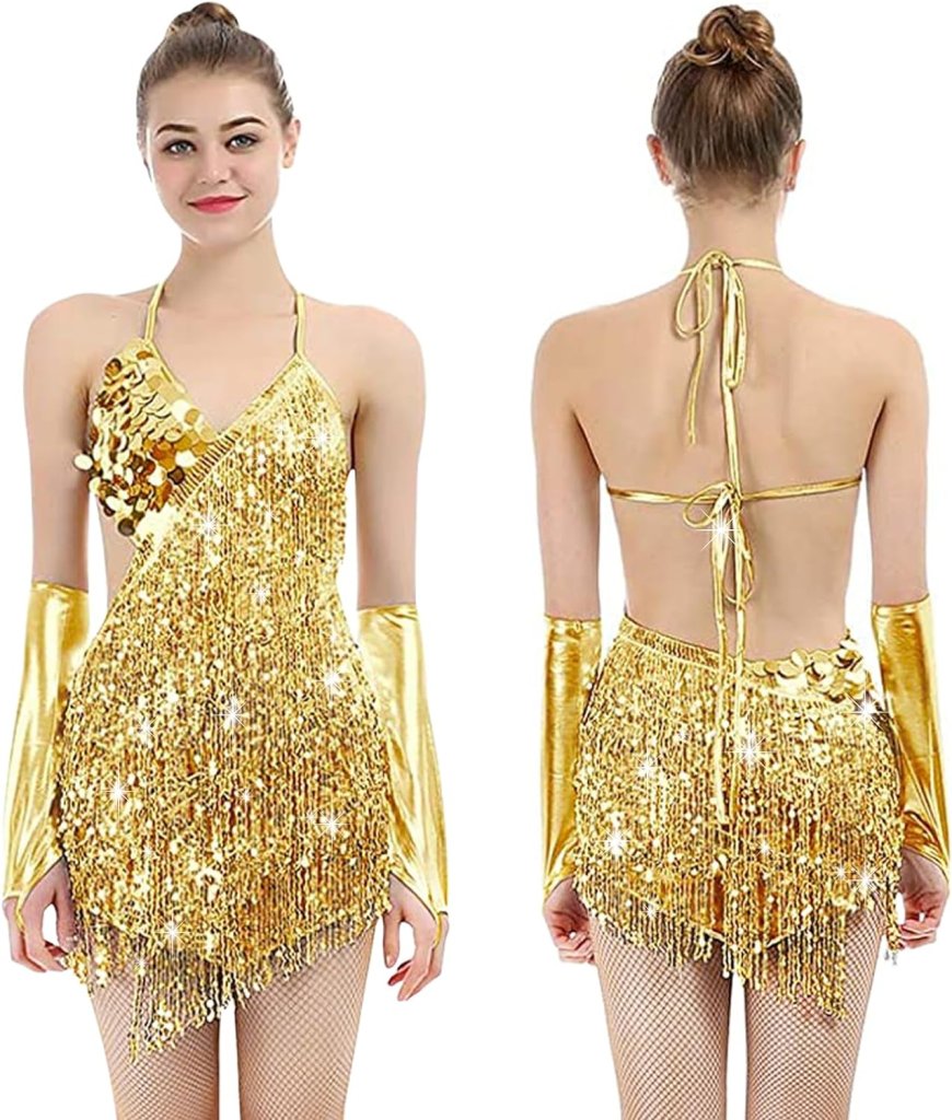 Shimmer and Shine: The Allure of the Gold Sequin Dress