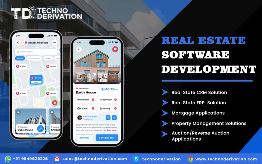 Real estate software development solutions