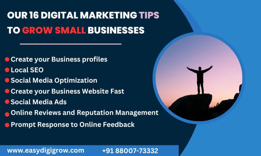 best 16 Small Business Digital Marketing Ideas