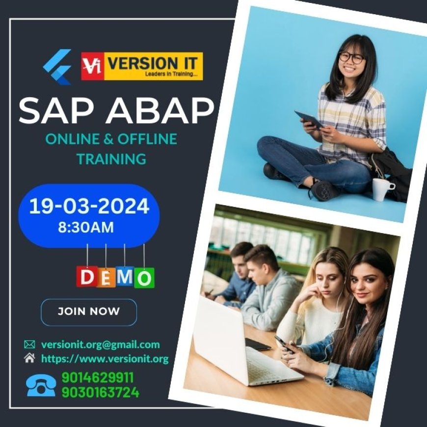 SAP ABAP Training in Hyderabad