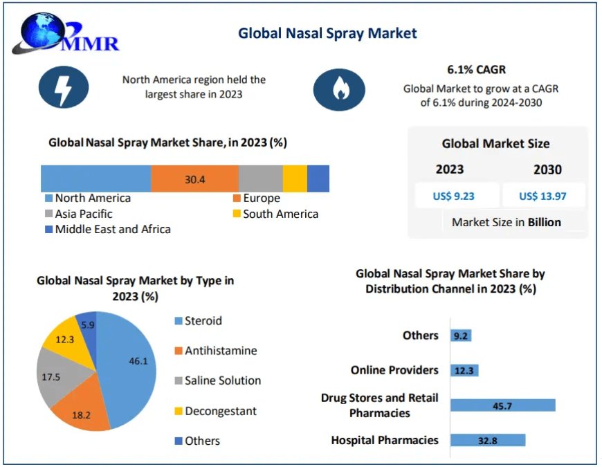 Nasal Spray Market Insights: Exploring Nasal Medications and Allergy Relief Solutions (2024-2030)