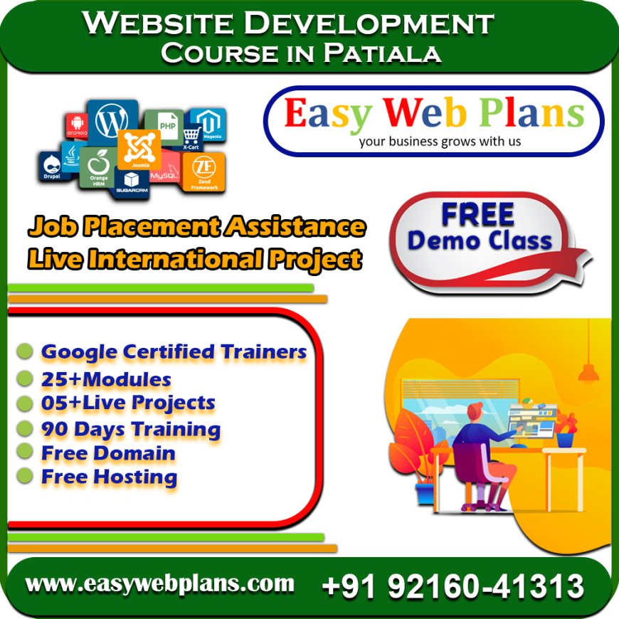 Website development Course In Patiala