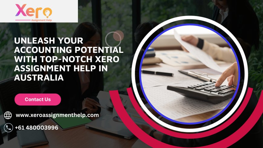 Unleash Your Accounting Potential with Top-Notch Xero Assignment Help in Australia
