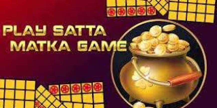 Exploring the World of Satta Matka: A Timeless Game of Chance