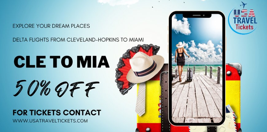 Delta Flights from Cleveland-Hopkins to Miami- Fly Direct