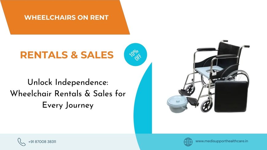 Affordable Wheelchairs on Rent in Delhi
