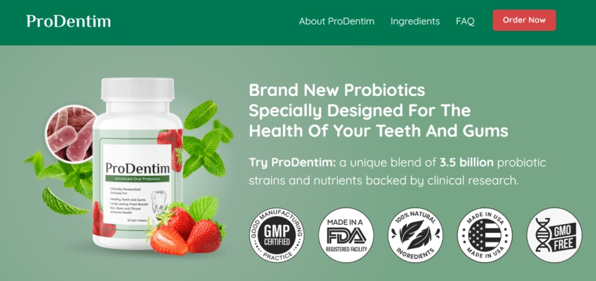 Prodentim Review: Oral Probiotic For Healthy Teeth and Gums -Best in Prodentim Reviews