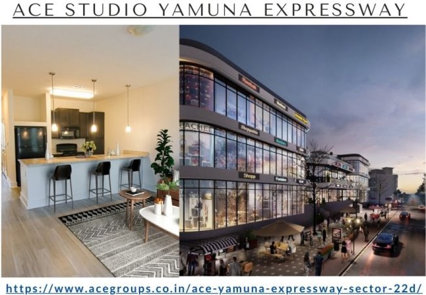Ace Studio Yamuna Expressway |Retail Shop & Studio Apartment