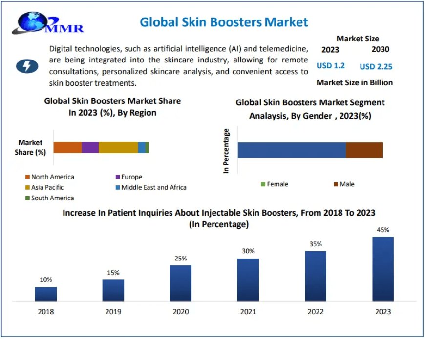 Skin Boosters Market 2024-2030: Rising Demand for Non-Invasive Cosmetic Treatments and Skin Rejuvenation