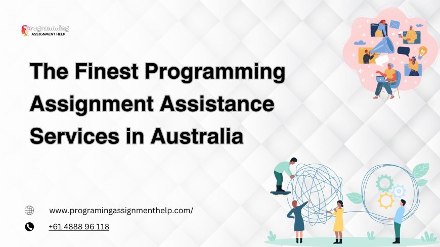 The Finest Programming Assignment Assistance Services in Australia