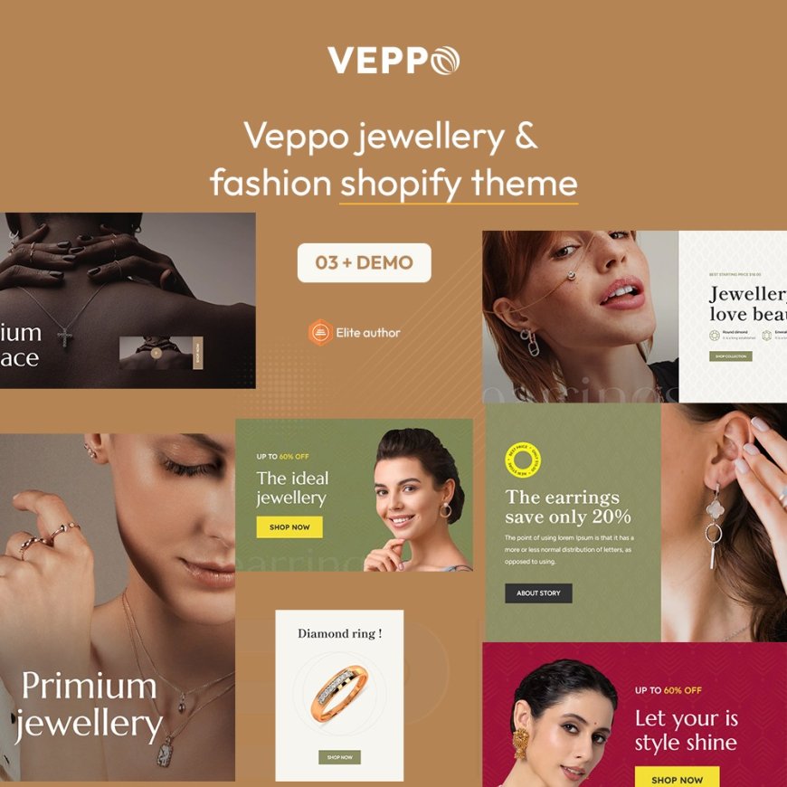 Veppo - The Jewelry & Fashion eCommerce Shopify Theme