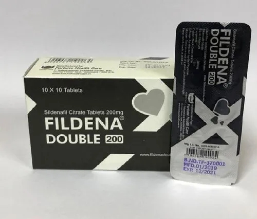 Unlocking the Potency of Fildena Double 200 mg: A Comprehensive Guide