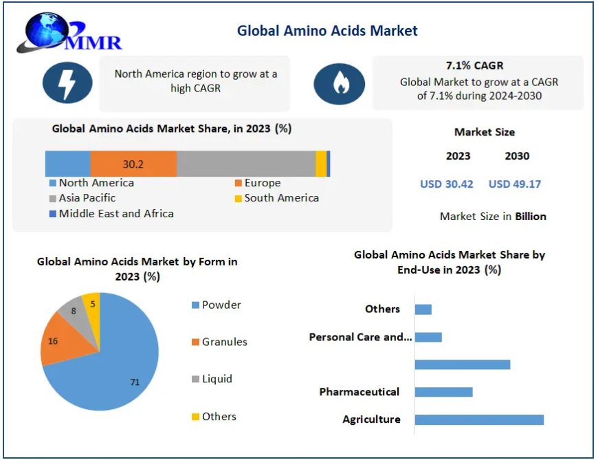 Amino Acids Market Challenges, Drivers, Outlook, Growth Opportunities - Analysis to 2030