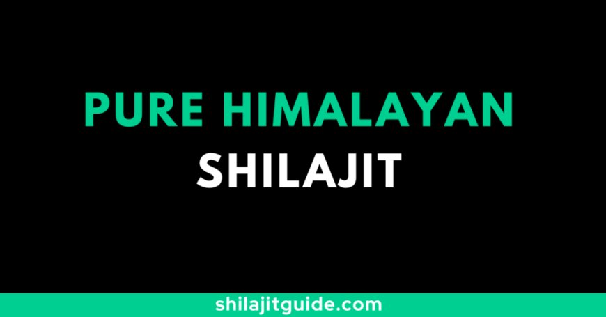 Pure Himalayan Shilajit Reviews