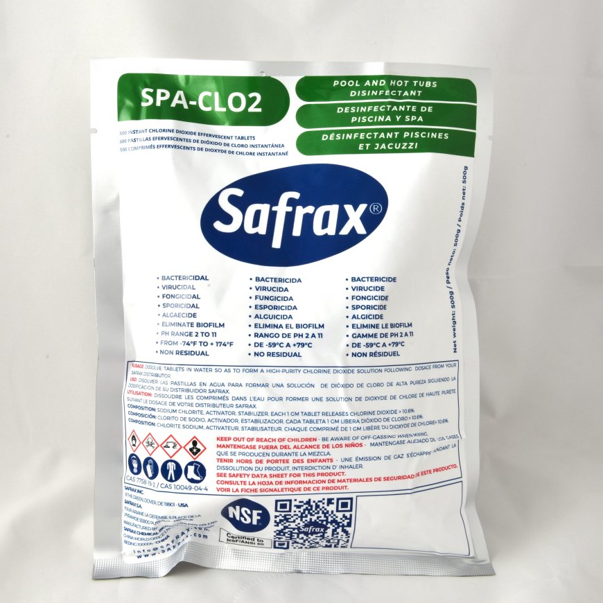 Discover the Safrax Difference Chlorine Dioxide for a Pristine Environment