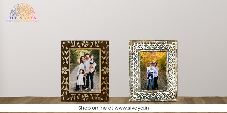 Enhance Your Wall Décor with Stylish Wooden Photo Frames