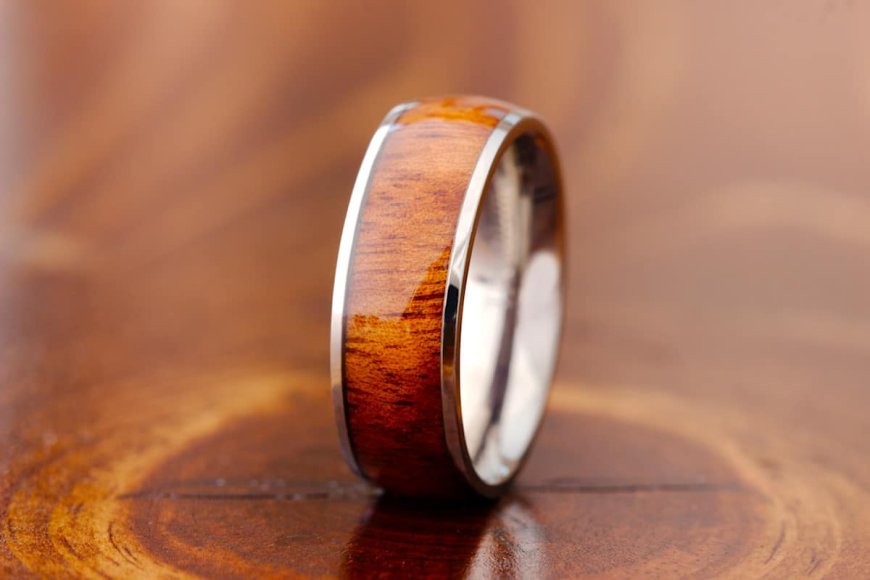 Embrace Nature's Majesty with Men's Deer Antler Wedding Bands