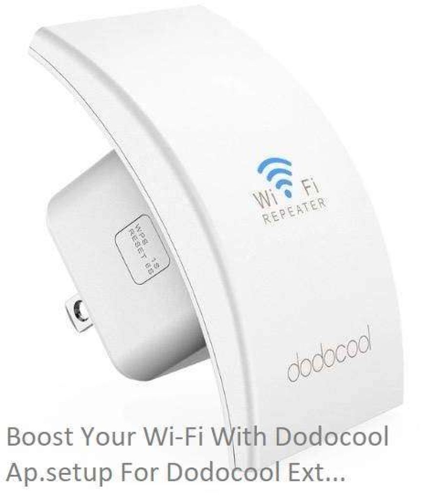 How do I go into setting a Dodocool wifi extender?