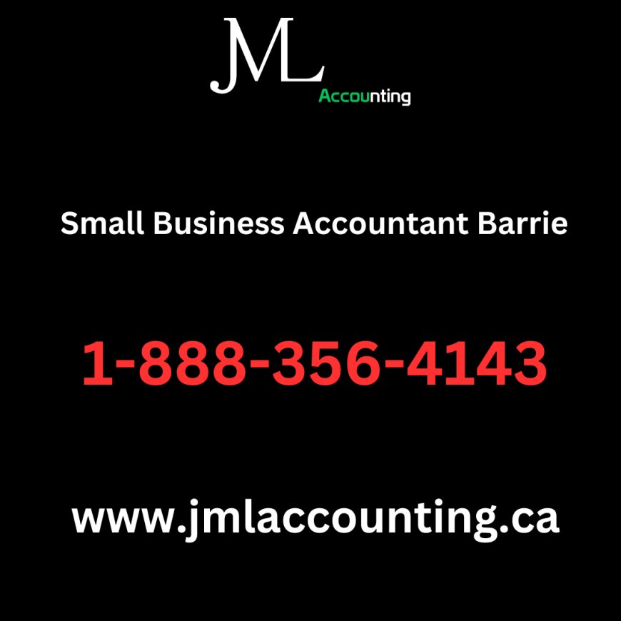 Why Hiring a Small Business Accountant in Barrie is Essential for Financial Success