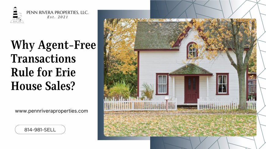 Why Agent-Free Transactions Rule for Erie House Sales?