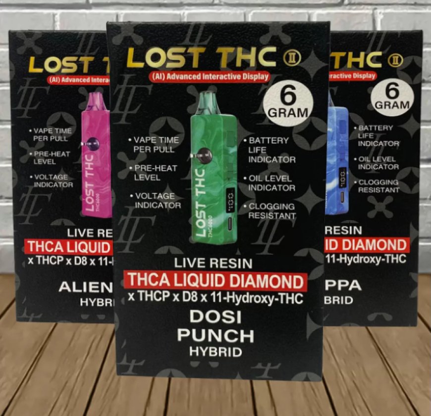 Finding Your Way: Exploring The Lost THC 6-Gram Disposables