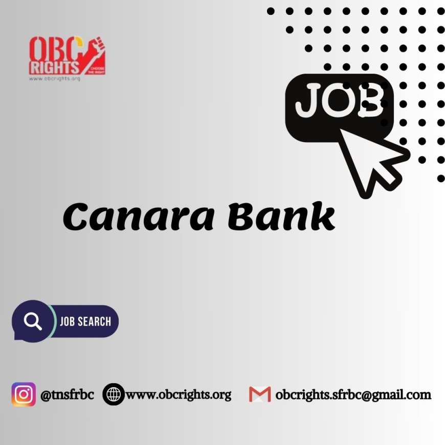 Canara Bank - Probationary Officer recruitment process