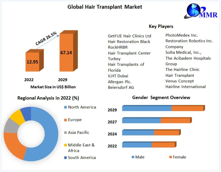 Global Hair Transplant Market  Report from 2023 To 2029, Application Scope, Growth Drivers, Insights, Market Report