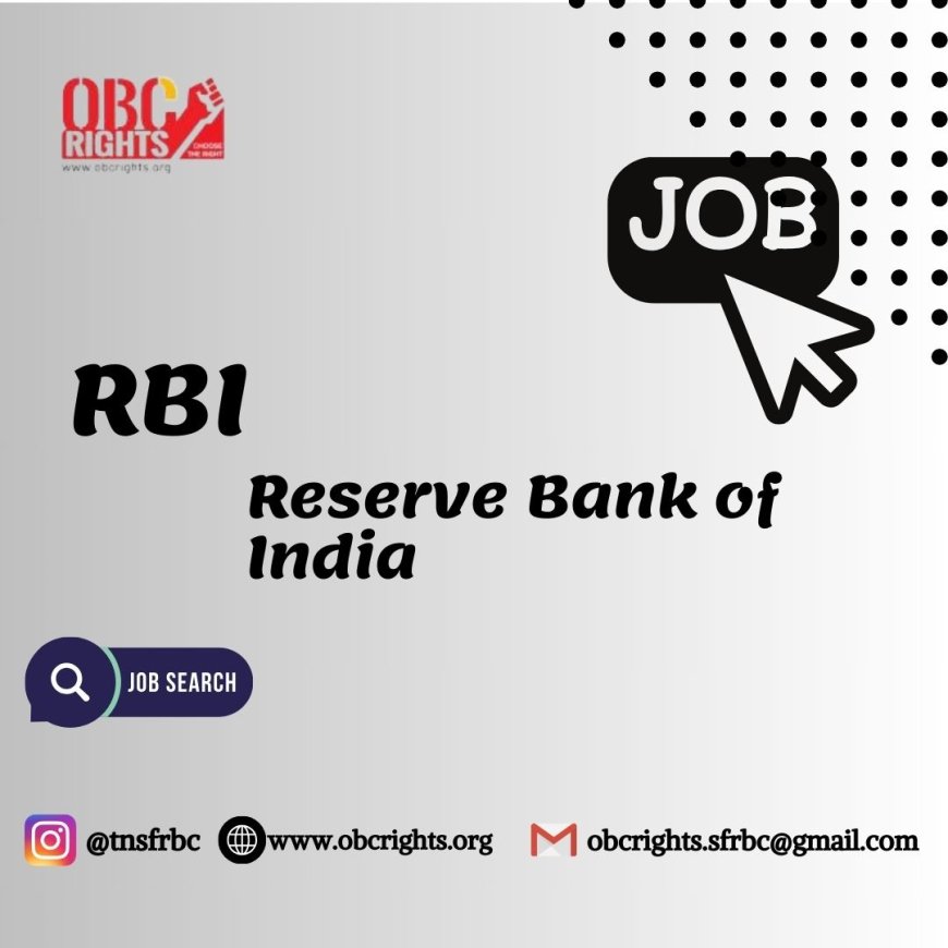 Reserve Bank of India(RBI) selection process and eligibility