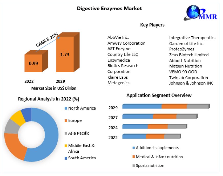 Digestive Enzymes Market Forecast 2023-2029: Analyzing Growth Trends