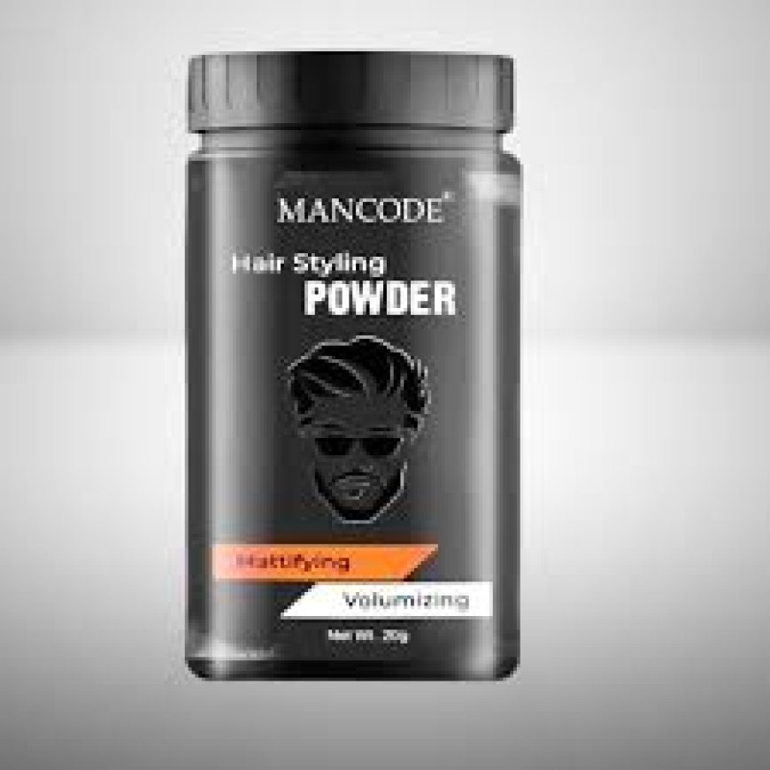 Hair styling powder