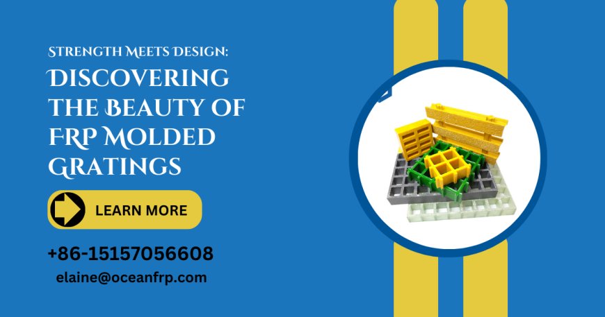 Strength Meets Design: Discovering the Beauty of FRP Molded Gratings