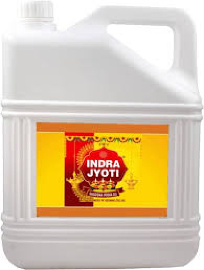 Indra Jyoti Sandalwood Pooja Oil - 5 litre