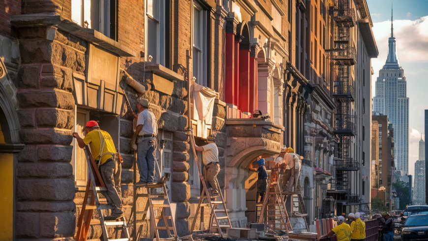 Reviving Your Building's Charm: The Role of Exterior Restoration Contractors in New York City